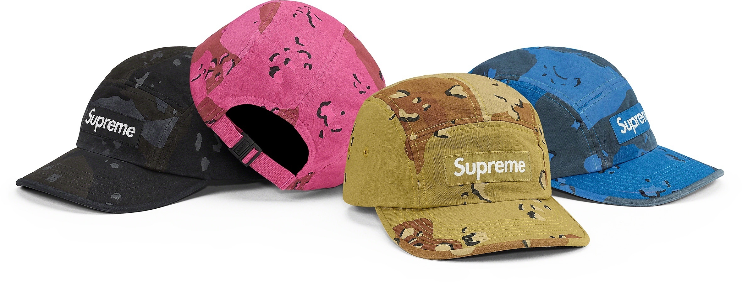 Overdyed Camo Camp Cap